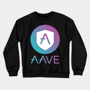 AAVE  Crypto Cryptocurrency Ghost  coin token Crewneck Sweatshirt